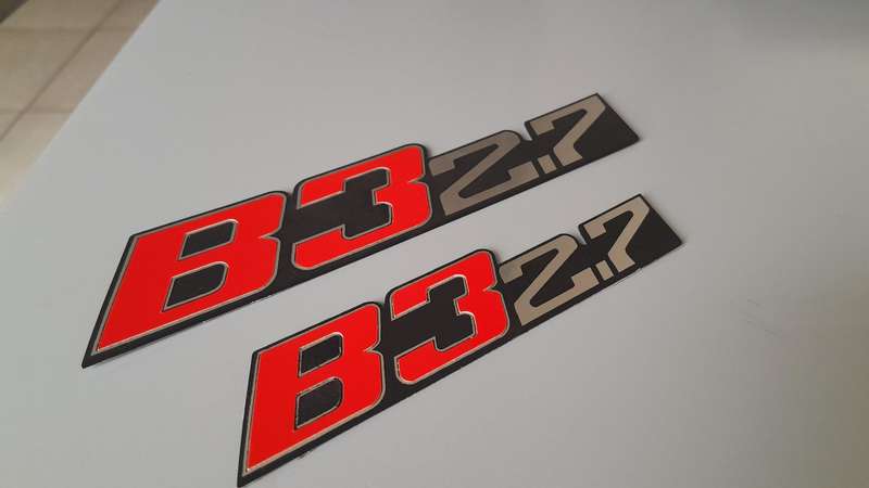 Bmw E30 ALPINA B32.7 Badge set