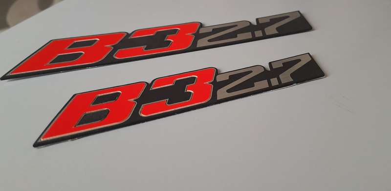 Bmw ALPINA B3.2.7 badge set