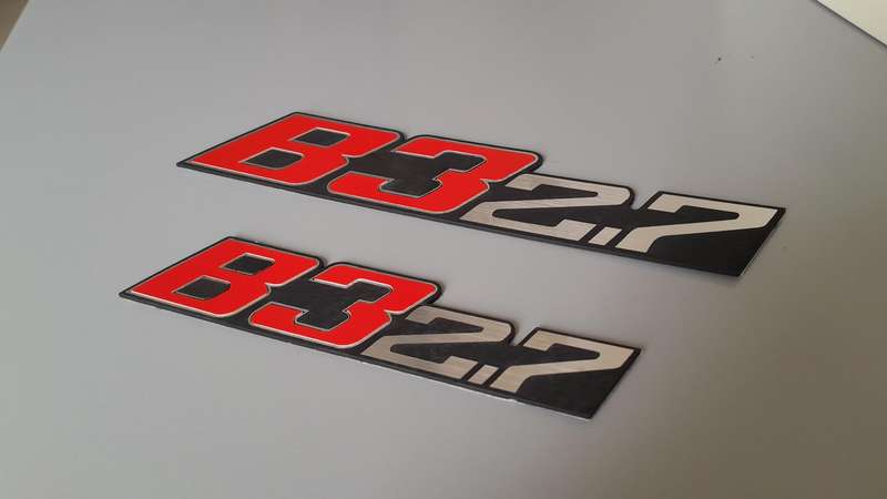 Bmw ALPINA B3.2.7 badge set