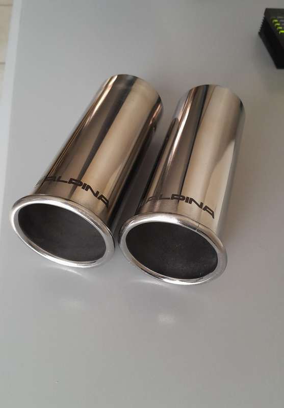 BMW CLASSIC ALPINA Exhaust tips set 57mm