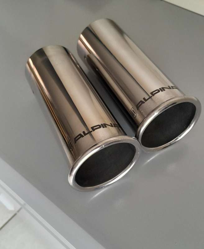BMW CLASSIC ALPINA Exhaust tips set 57mm