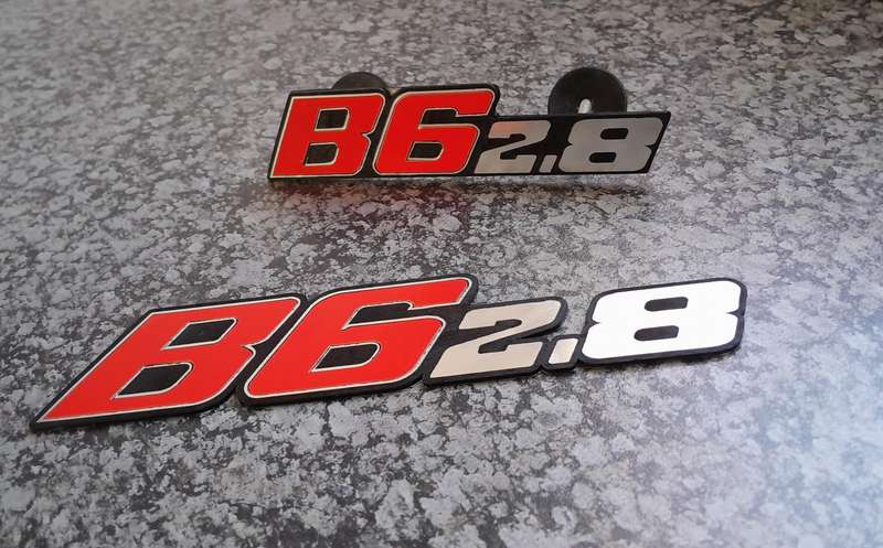 Bmw ALPINA B62.8 Badge set