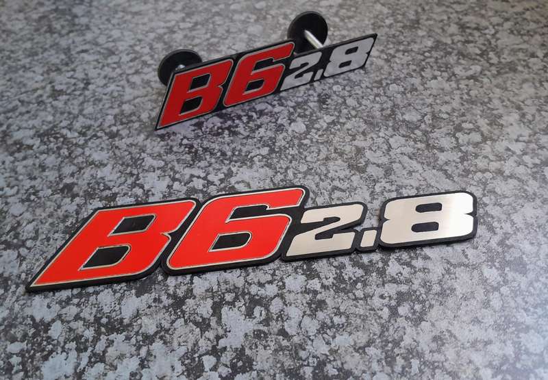 Bmw ALPINA B62.8 Badge set