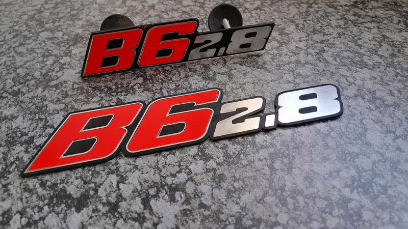 Bmw ALPINA B62.8 Badge set