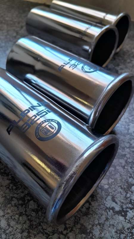 Bmw CLASSIC ALPINA Exhaust Tips set 63mm