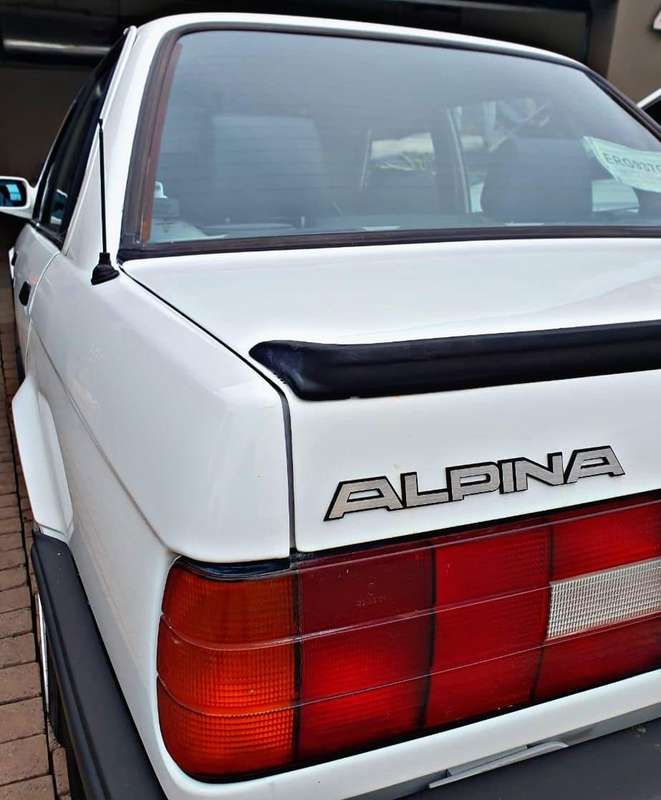 Bmw e30 Shadowline ALPINA Manual Antenna