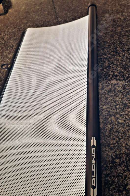 Bmw ALPINA Branded Rear shades