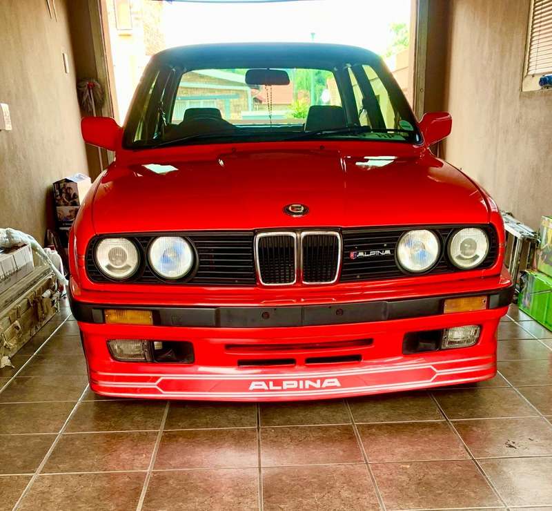 Bmw e30 ALPINA Front Fiberglass spoiler