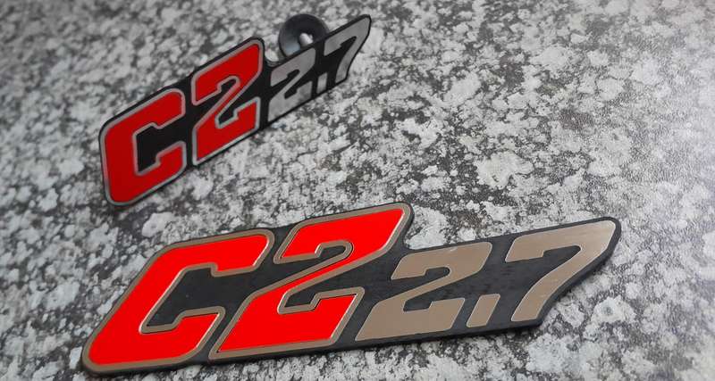 Bmw E30 ALPINA C2.2.7 Badge set