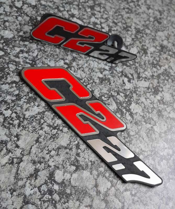Bmw E30 ALPINA C2.2.7 Badge set