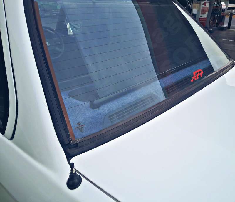 Bmw ALPINA Branded Rear shades