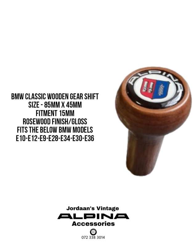 BMW ALPINA Wooden gear knob
