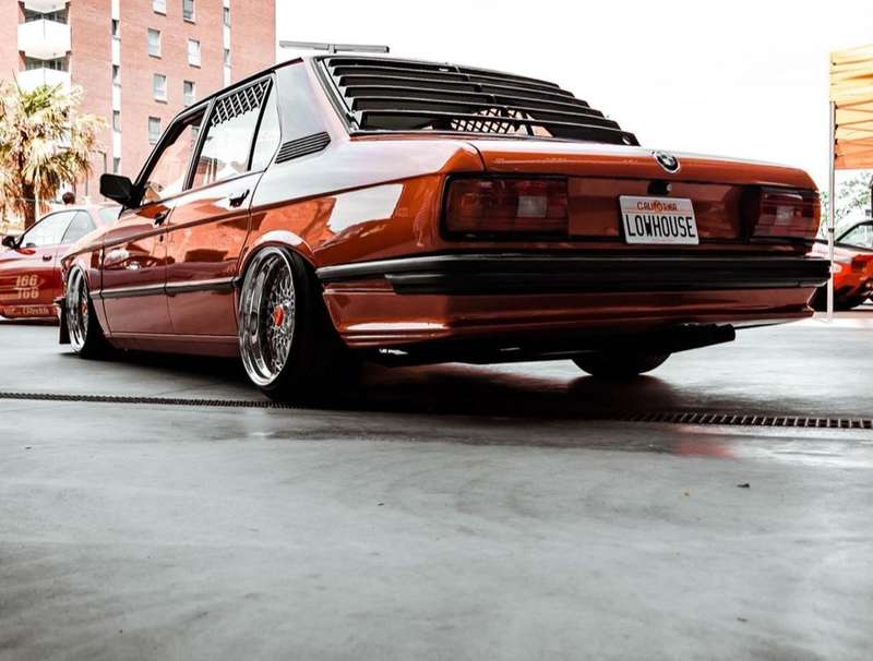 Bmw e12/e28 Fiberglass rear spoiler