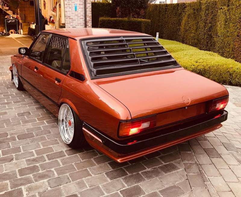 Bmw e12/e28 Fiberglass rear spoiler