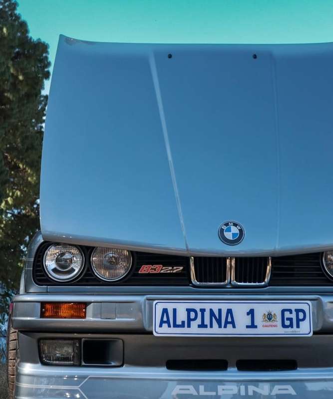 Bmw ALPINA B3.2.7 badge set