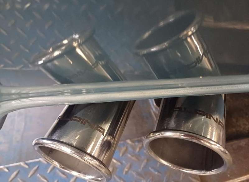 BMW CLASSIC ALPINA Exhaust tips set 57mm