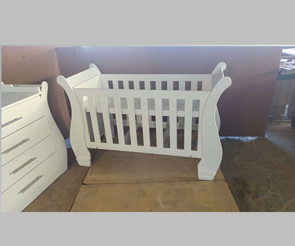 Nursery Baby cot and compactum
