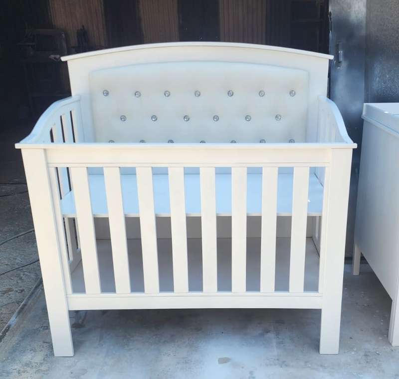 Nursery Baby cot and baby compactum