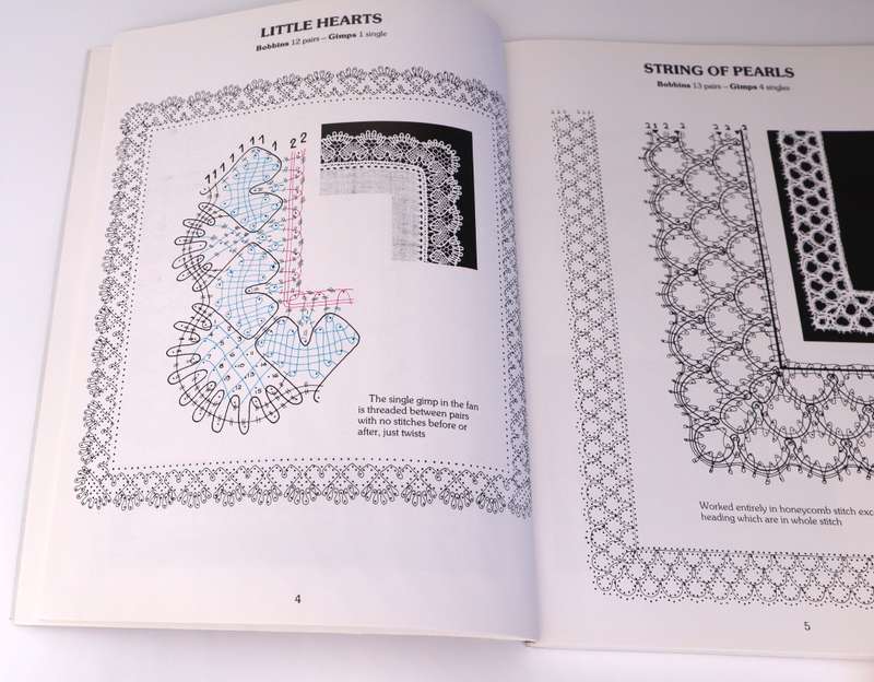 100 Traditional Bobbin Lace Patterns  Geraldine Stott & Bridget Cook | Lace Making Guide & Designs