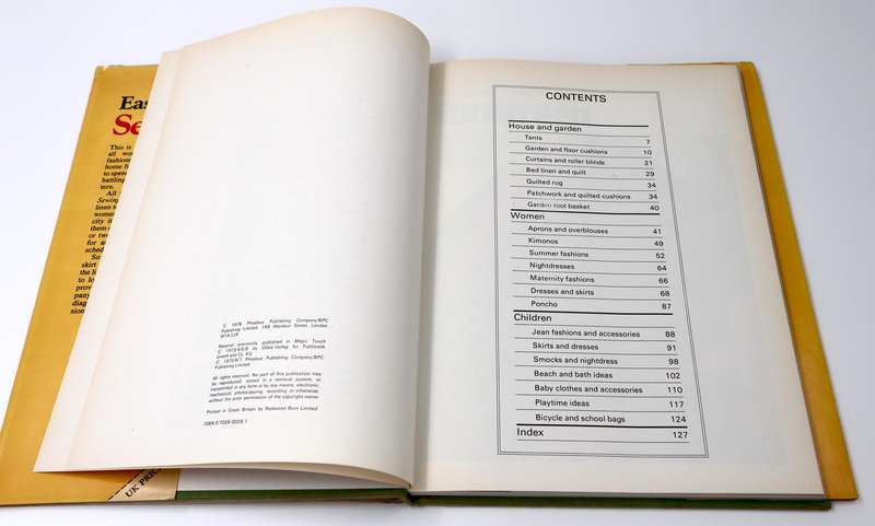 Easy-Going Sewing  1978 Edition | Simple Projects & Retro Inspiration