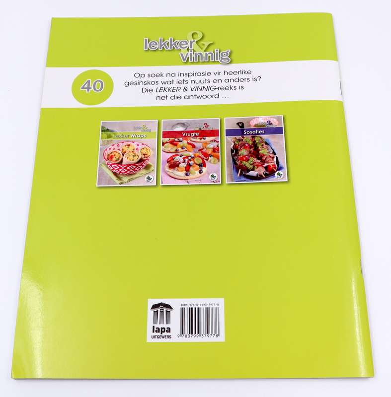 Lekker Wraps - Lekker & Vinnig Reeks | Lapa Uitgewers | Maklike Resepte Boek