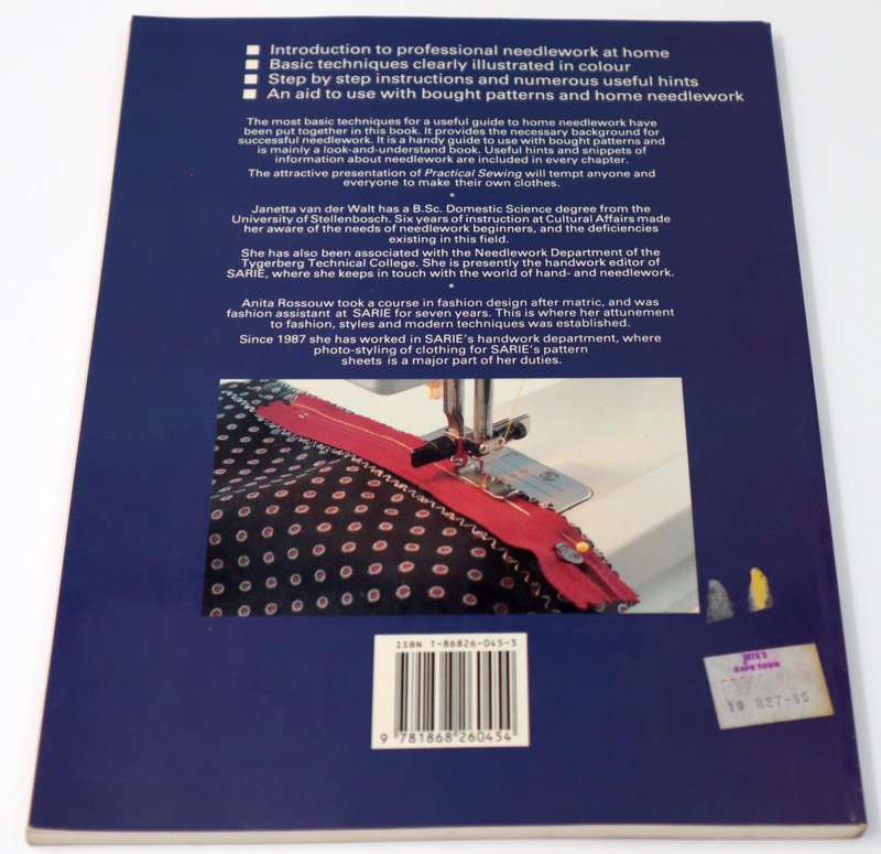 Practical Sewing  Janetta van der Walt & Anita Rossouw | Step-by-Step Sewing Guide