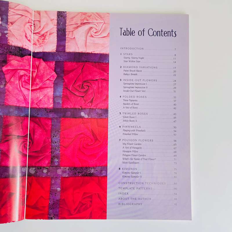 Fantastic Fabric Folding by Rebecca Wat