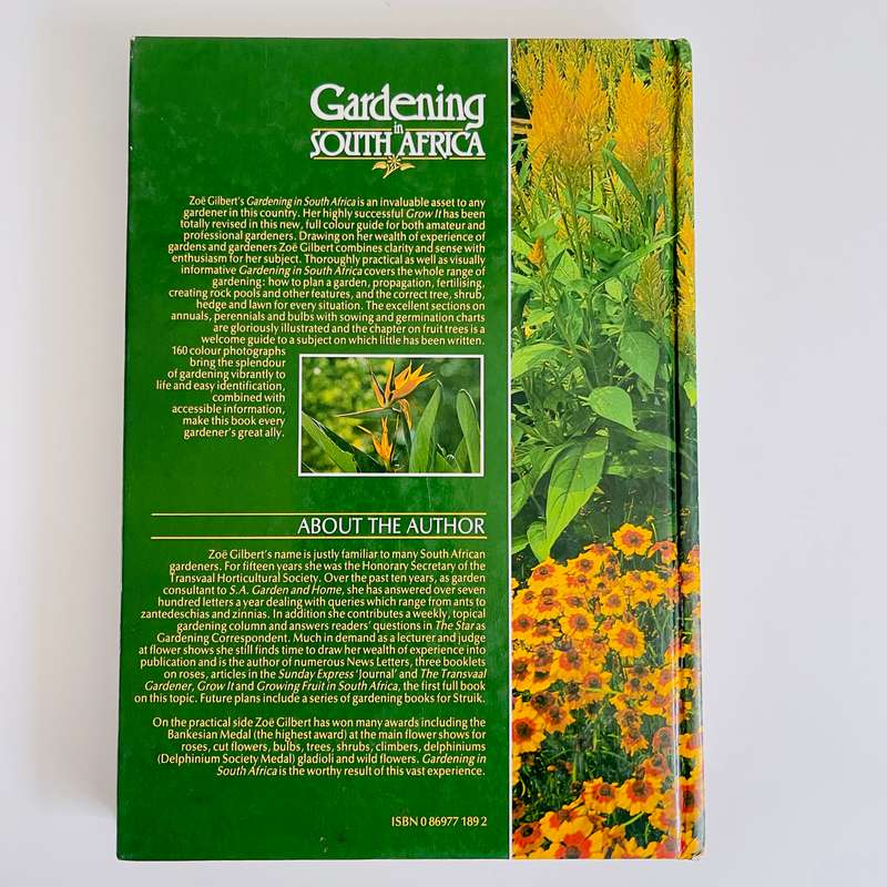 Gardening in South Africa by Zoe Gilbert