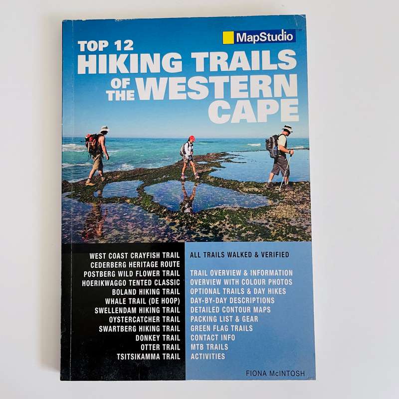 MapStudio:  Top 12 Hiking Trails of the Western Cape by Fiona McIntosh