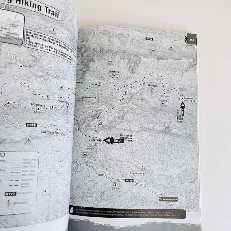 MapStudio:  Top 12 Hiking Trails of the Western Cape by Fiona McIntosh