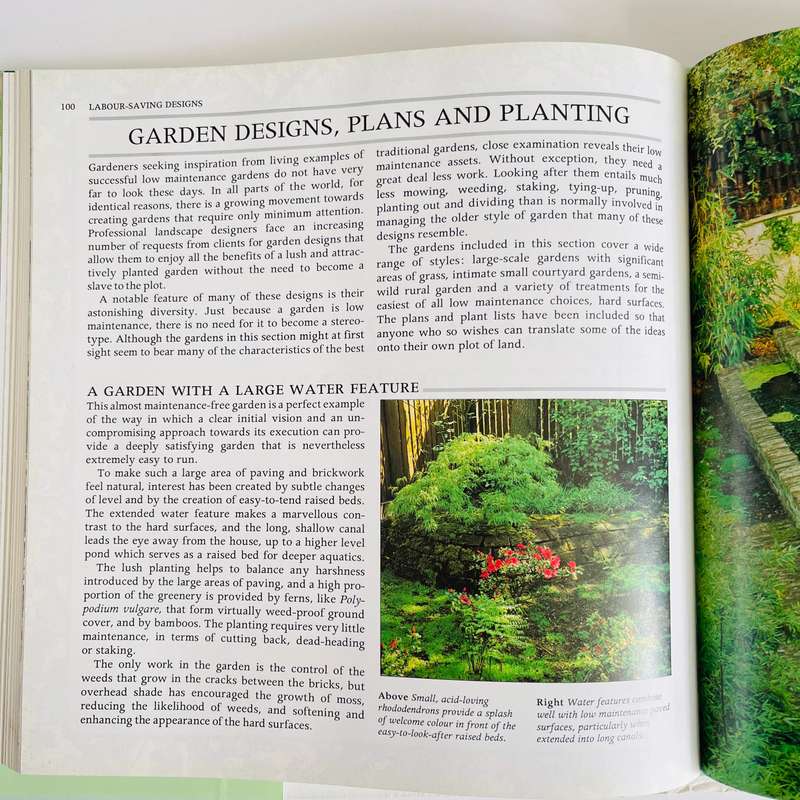 The Low Maintenance Garden by Graham Rose