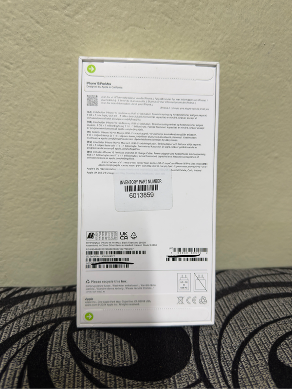 iPhone 16 pro max (256GB)
