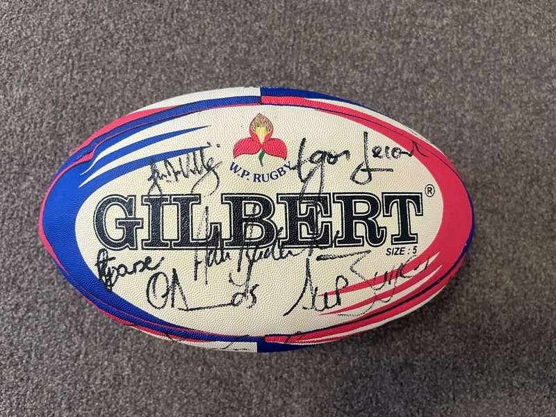 Signed Western Province Rugby Ball (circa 2004-2007)