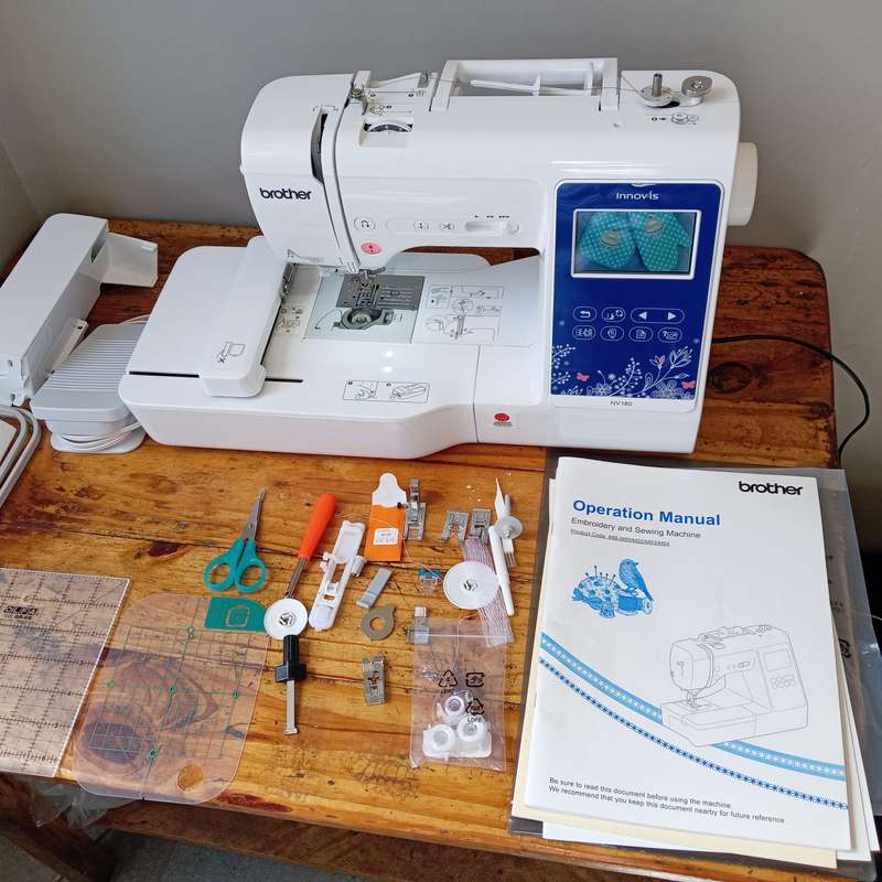 Brother NV180 embroidery and sewing combined machine