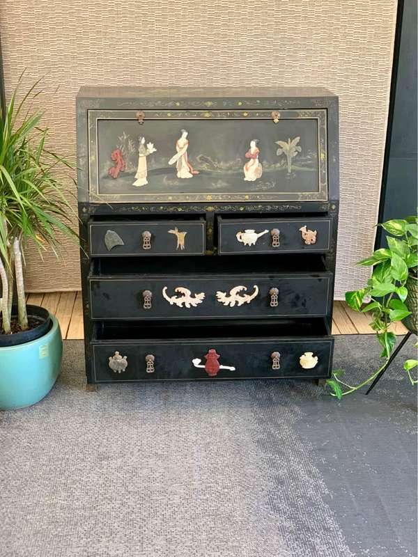 Oriental Writing Bureau Desk