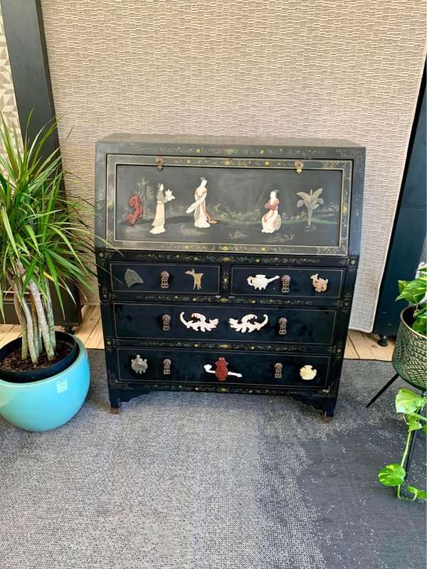 Oriental Writing Bureau Desk