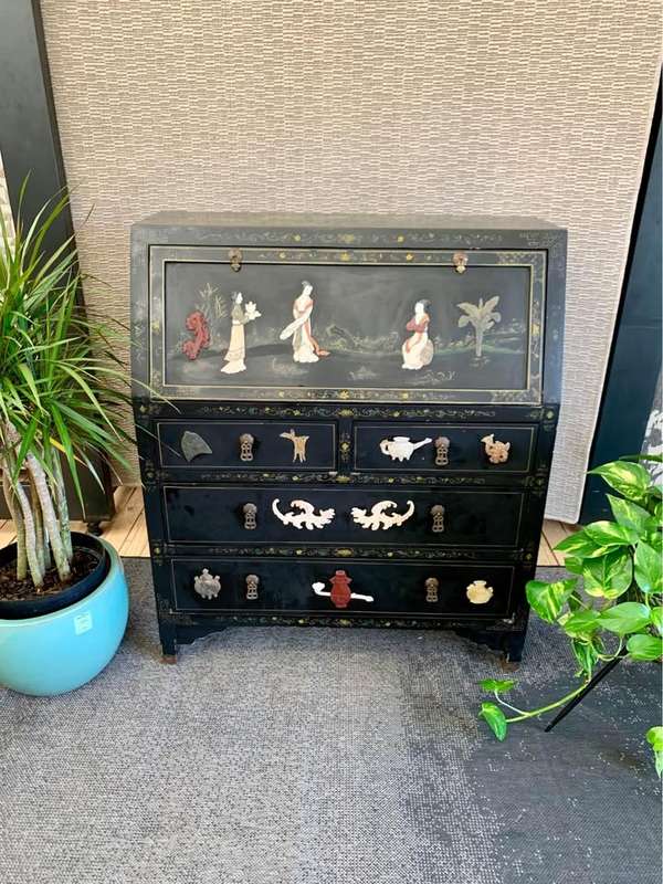 Oriental Writing Bureau Desk