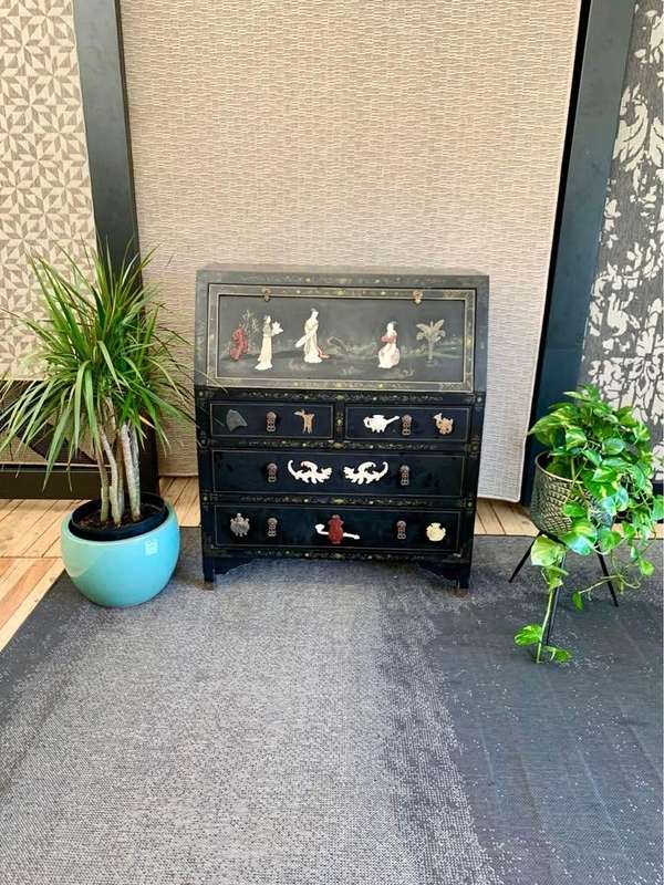 Oriental Writing Bureau Desk