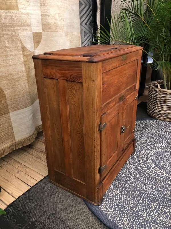 Antique Ice Box / Refrigerator / Drinks cabinet
