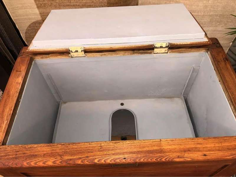 Antique Ice Box / Refrigerator / Drinks cabinet