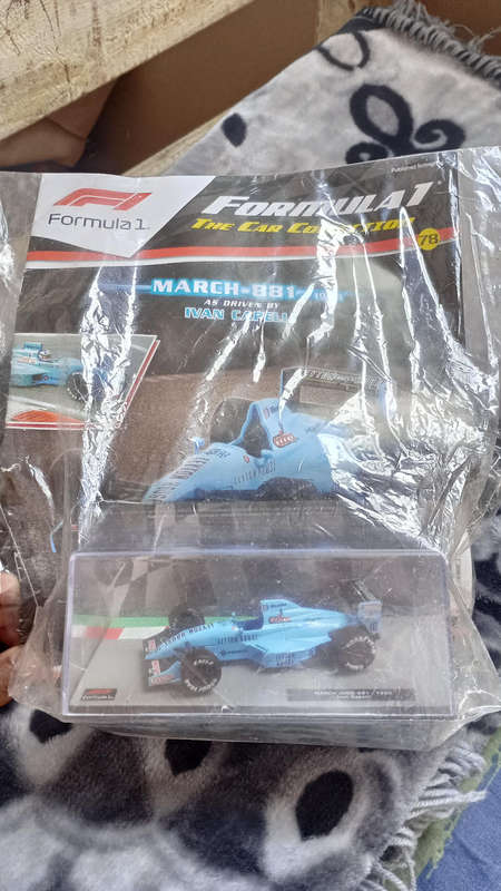 Formula one collectible cars
