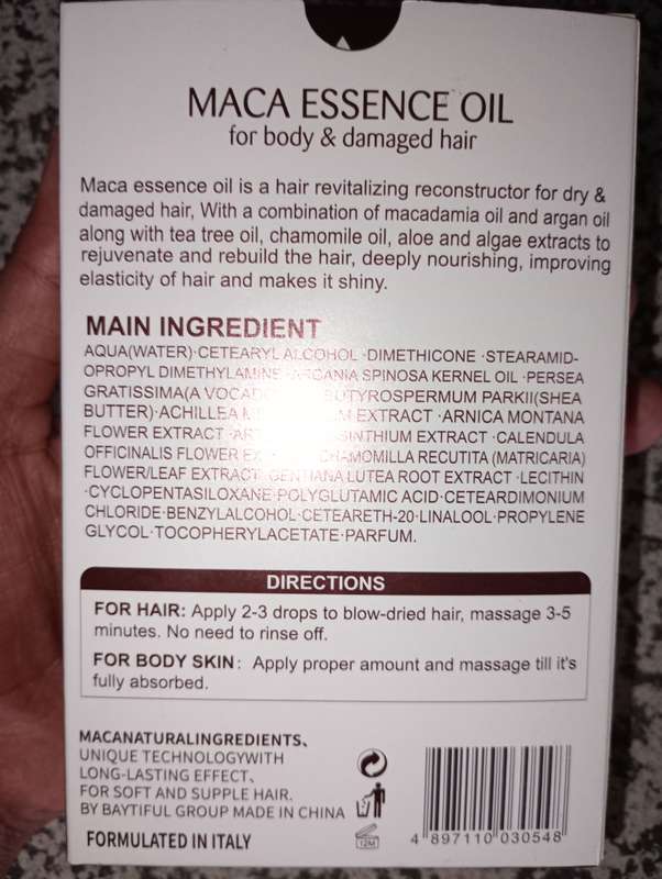 Karseell maca essence oil