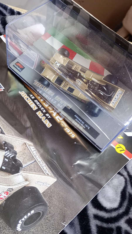Formula one collectible cars