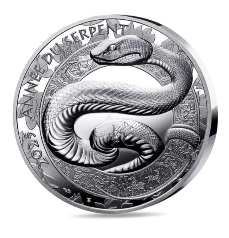 Year of the snake20 High Relief Silver Coin - Proof 2025