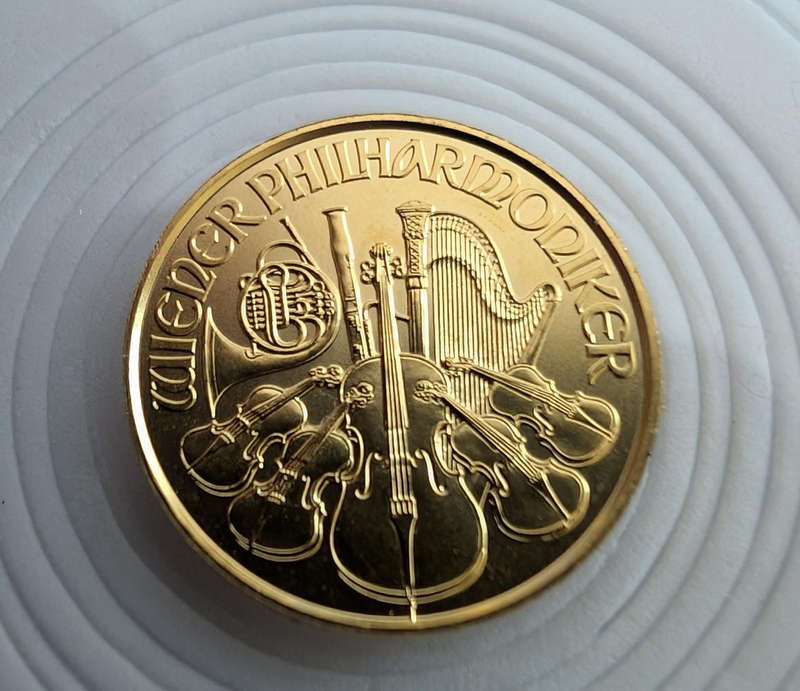 1/10 Ounce Gold Vienna Philharmonic Coin 2023