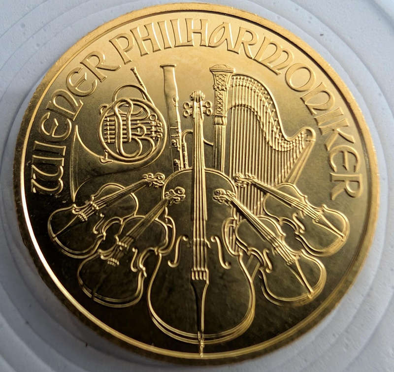 1/4 oz Gold Coin - Austrian Philharmonic 2020