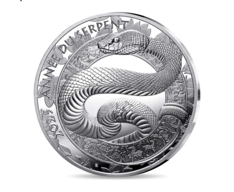 Year of the snake10 Silver Coin - Proof 2025