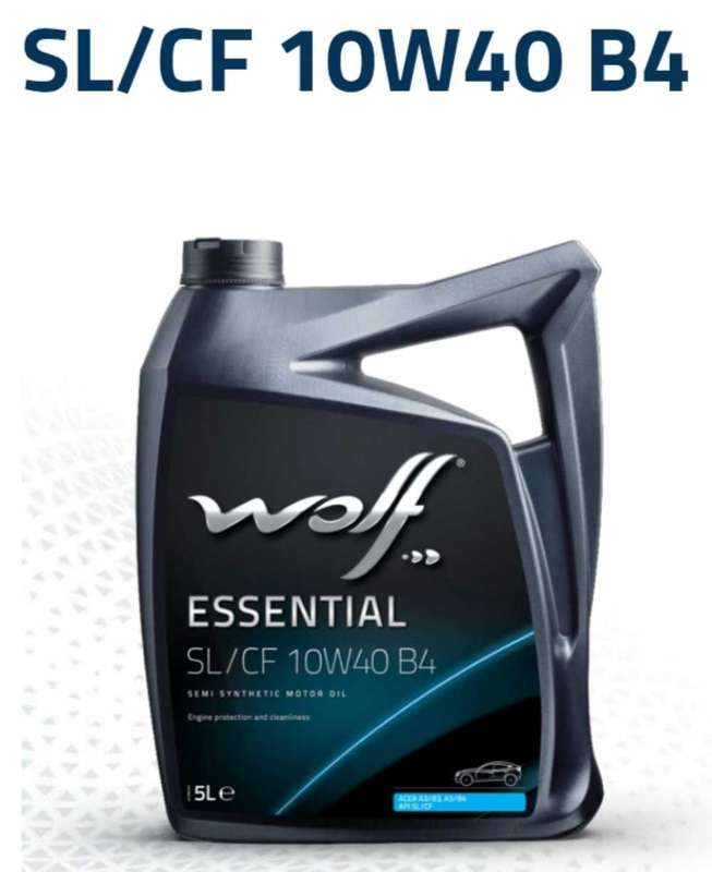 Engine oil 10w40  wolf