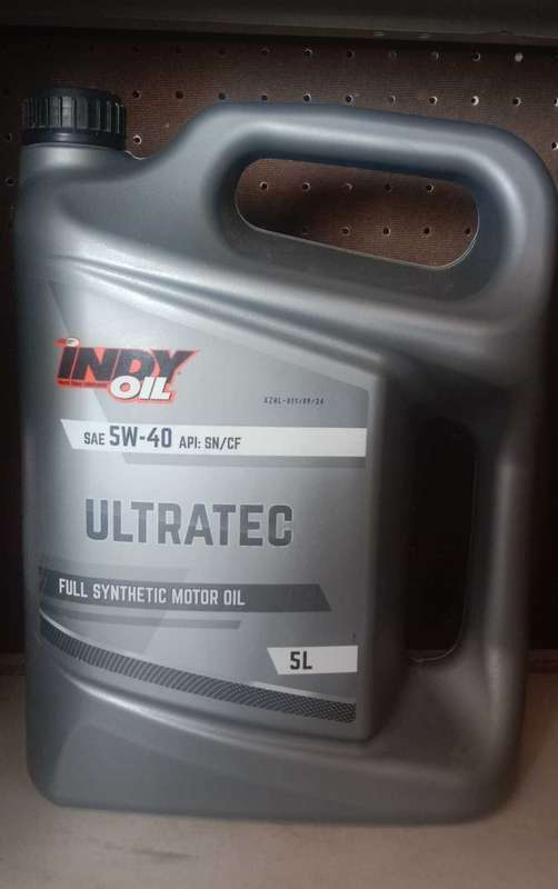 Engine oil (Indy 5w40)