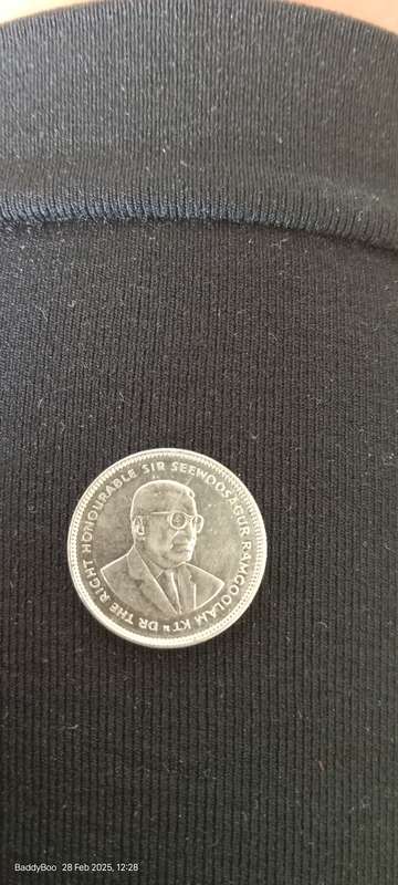 1987 Mauritius 20 cents